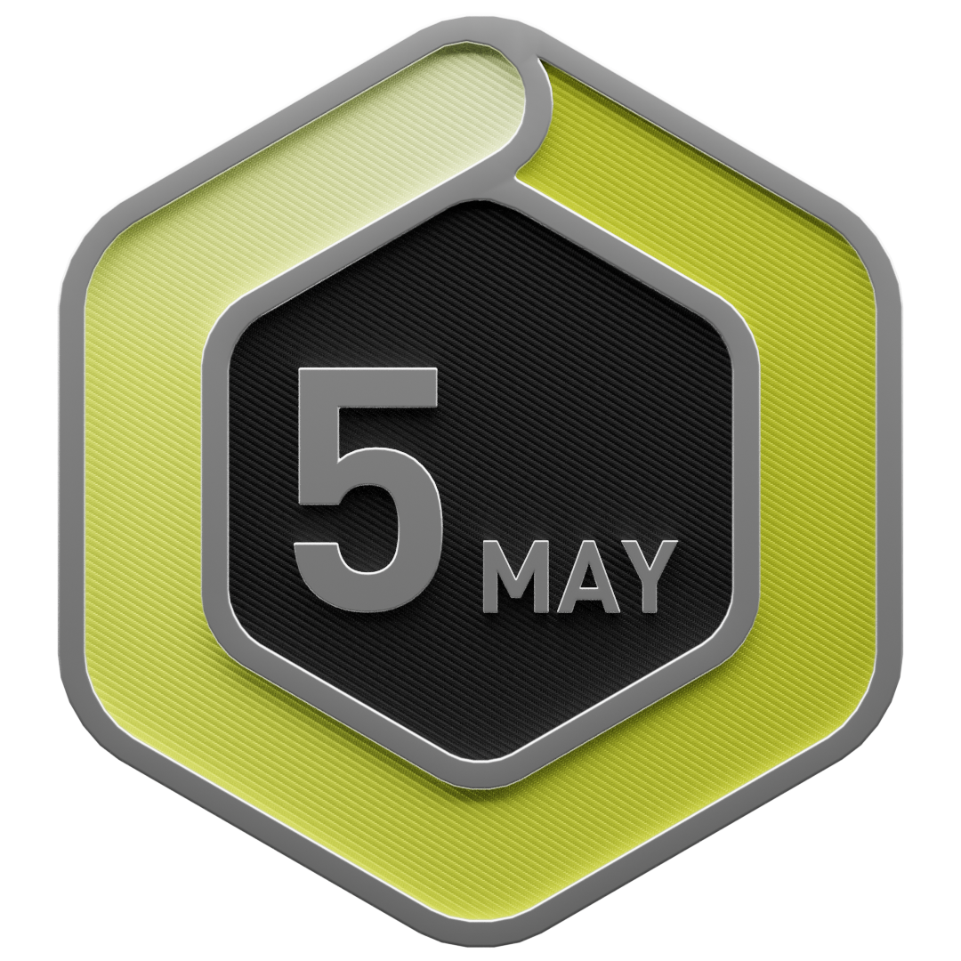 May Challenge 2025 Badge